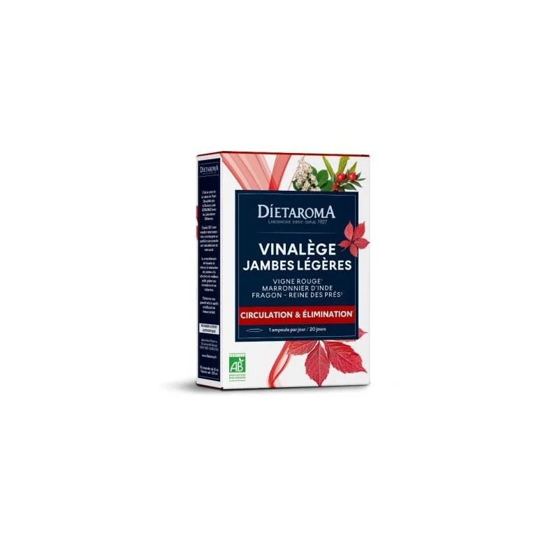 dietaroma DIETAROMA VINALEGE JAMBES LEGERES 45 COMPRIMES