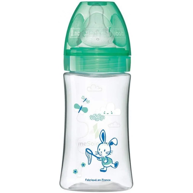 dodie DODIE BIBERON INITIATION+ 270ML SN VERT VALENTIN