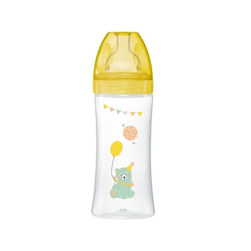 dodie DODIE BIBERON SENSATION+ 330ML LE CIRQUE  +6 M TÉT PLATE D3