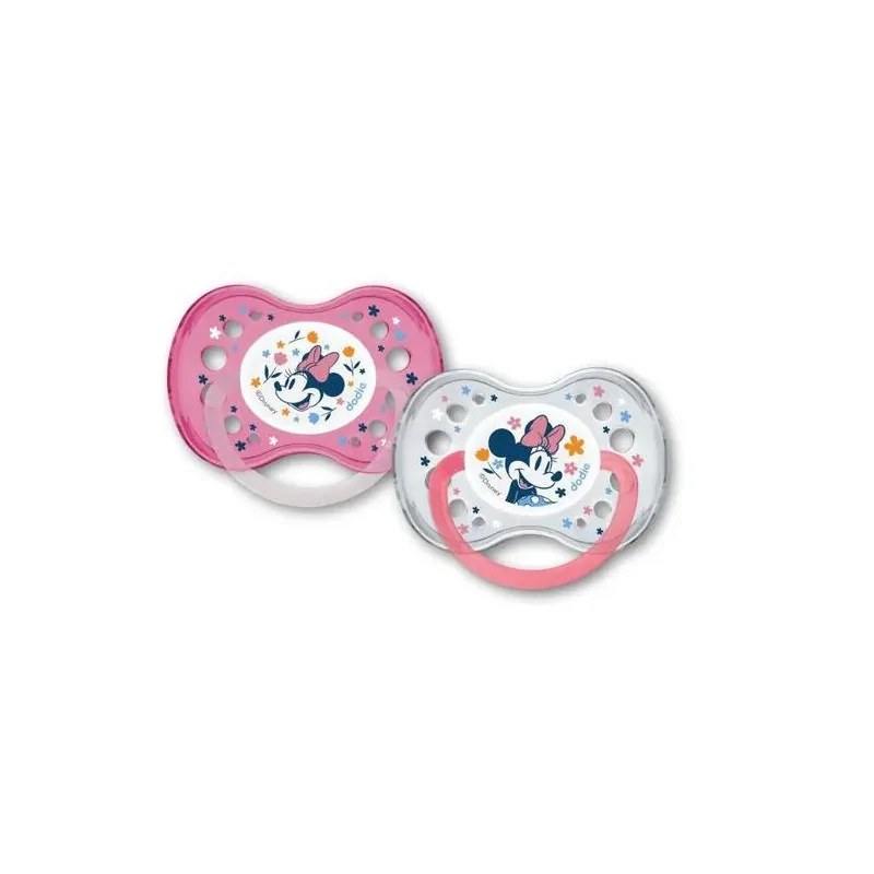 dodie DODIE SUCETTE ANATOMIQUE 66 +18M  DUO MINNIE