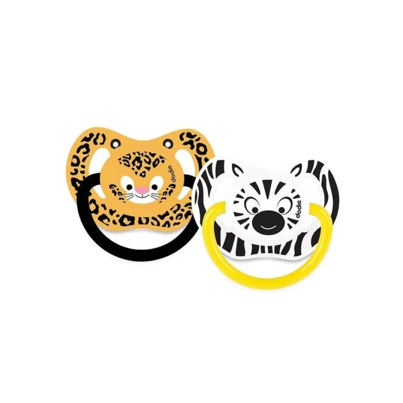 dodie DODIE SUCETTE PHYSIOLOGIQUE 67 +6M  DUO IMPRIMES JUNGLE