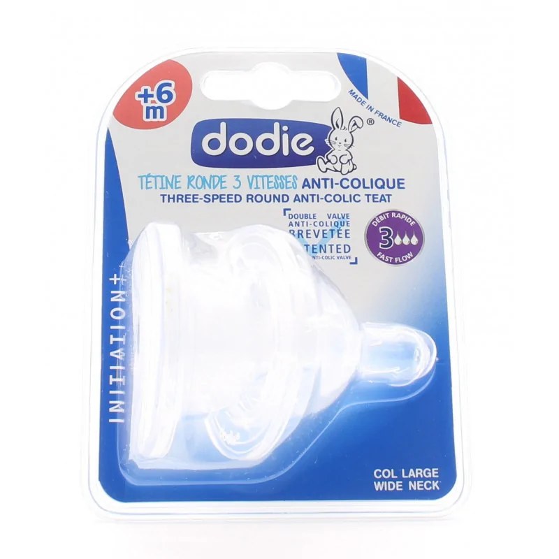 dodie DODIE TETINE INITIATION+ ANTI COLIQUE D3 +6M X2