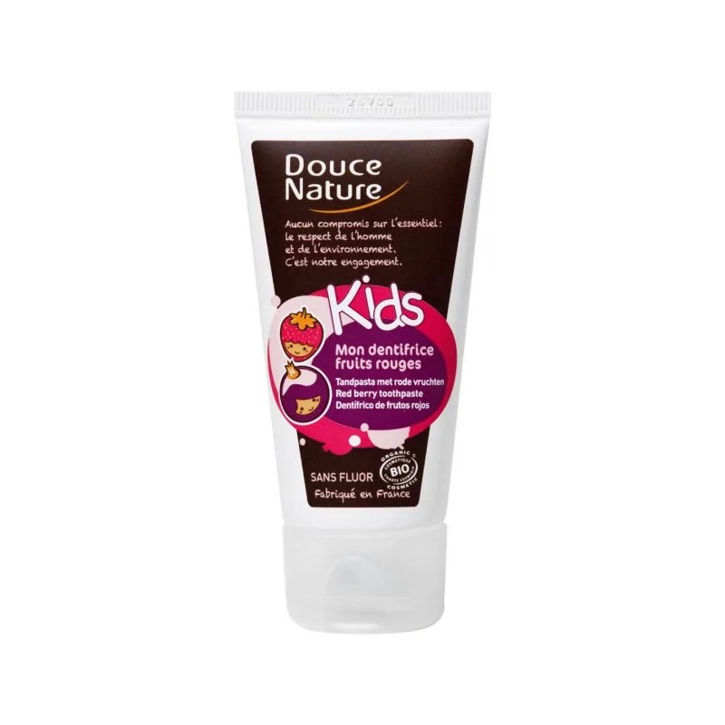 Douce Nature DOUCE NATURE DENTIFRICE FRUITS ROUGES 50ML
