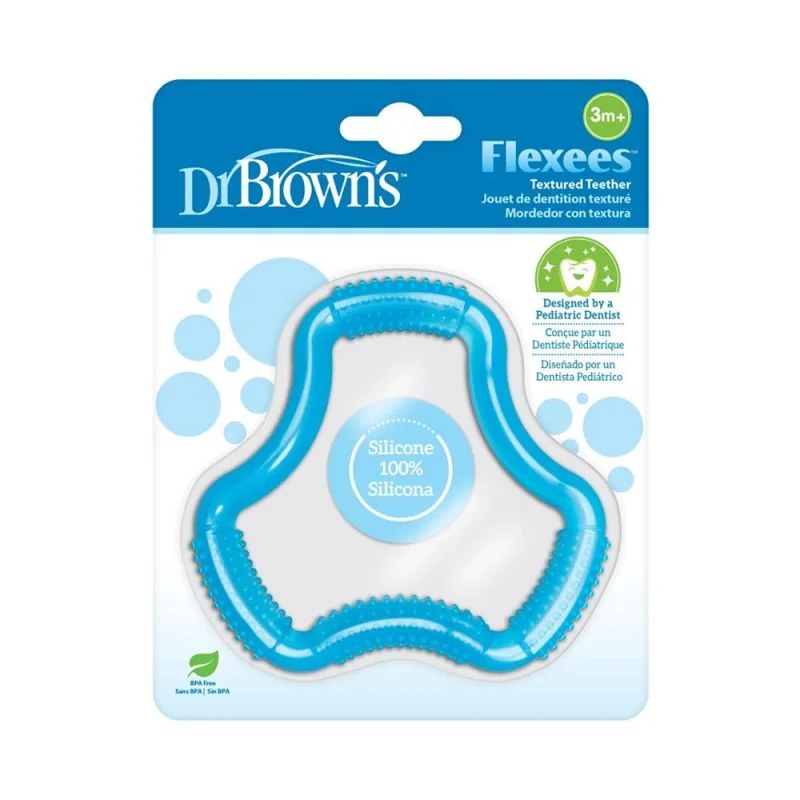 Dr Brown’s DR BROWNS ANNEAU DE DENTITION FLEXEES 3 M+