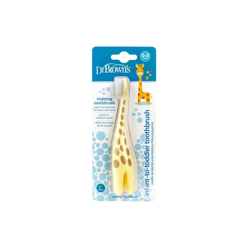 Dr Brown’s DR BROWNS BROSSE A DENTS BEBE 0-3 ANS OREILLE GIRAFE