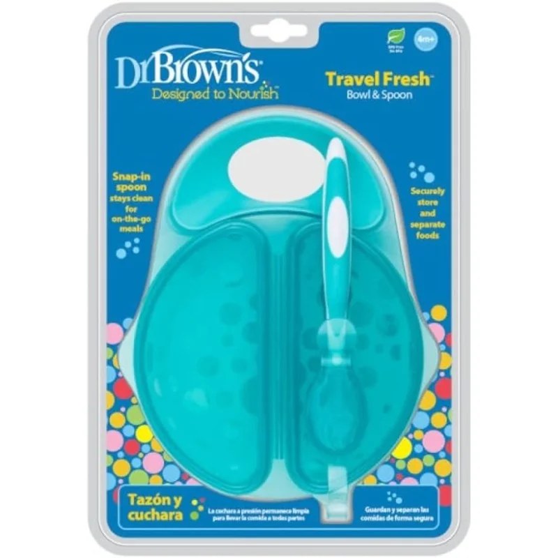 Dr Brown’s DR BROWNS PACK BOL ET CUILLERE A COUVERCLES