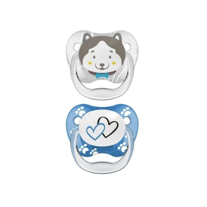 Dr Brown’s DR BROWNS SUCETTE PREVENT 6-18 MOIS PACK DE 2 Bleu
