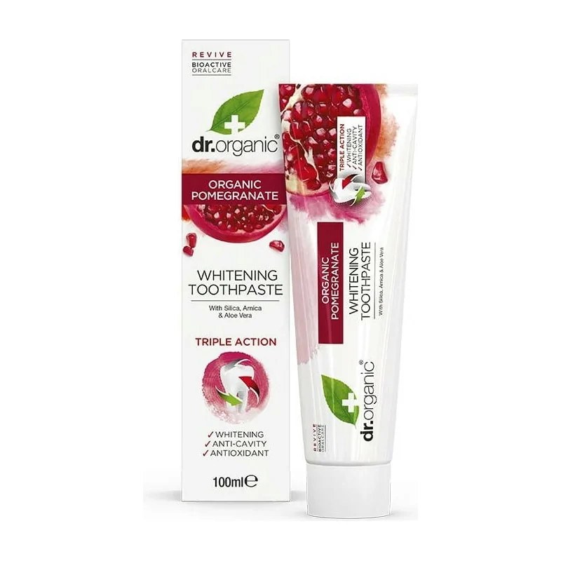Dr.Organic DR. ORGANIC Dentifrice à la Grenade Bio 100ml