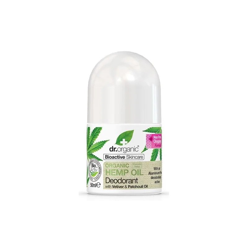 Dr.Organic DR.ORGANIC Déodorant à l’Huile de Chanvre 50Ml