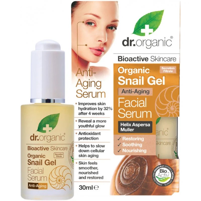 Dr.Organic DR. ORGANIC SERUM ANTI AGE au Gel d’Escargot 30ml