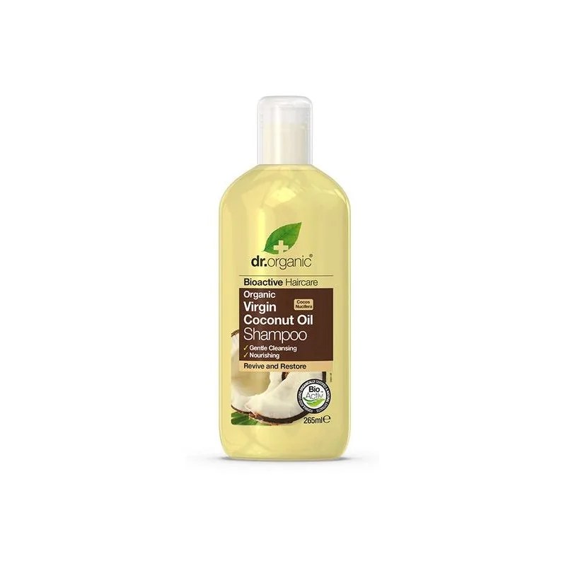 Dr.Organic Dr. Organic SHAMPOOING A L'HUILE DE COCO VIERGE BIO 256 ML