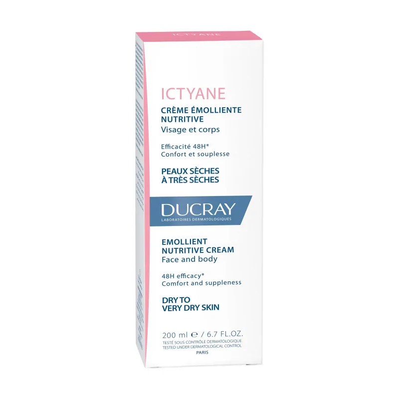 DUCRAY Ducray Ictyane Crème Émolliente Nutritive 200 ml — vue 4