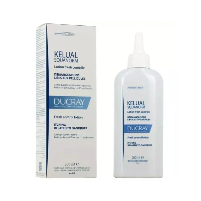 DUCRAY DUCRAY KELUAL SQUANORM LOTION FRESH CONTROLE PELLICULES ET DEMANGEAISONS 200 ML