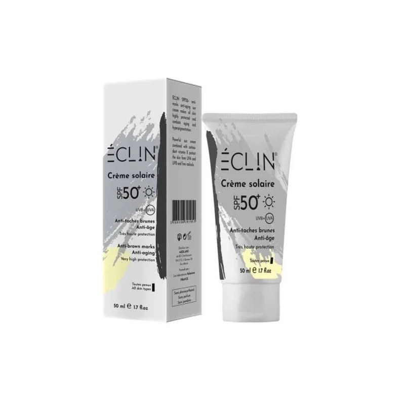 ECLIN  Eclin crème solaire SPF50+ anti taches brunes et anti-âge