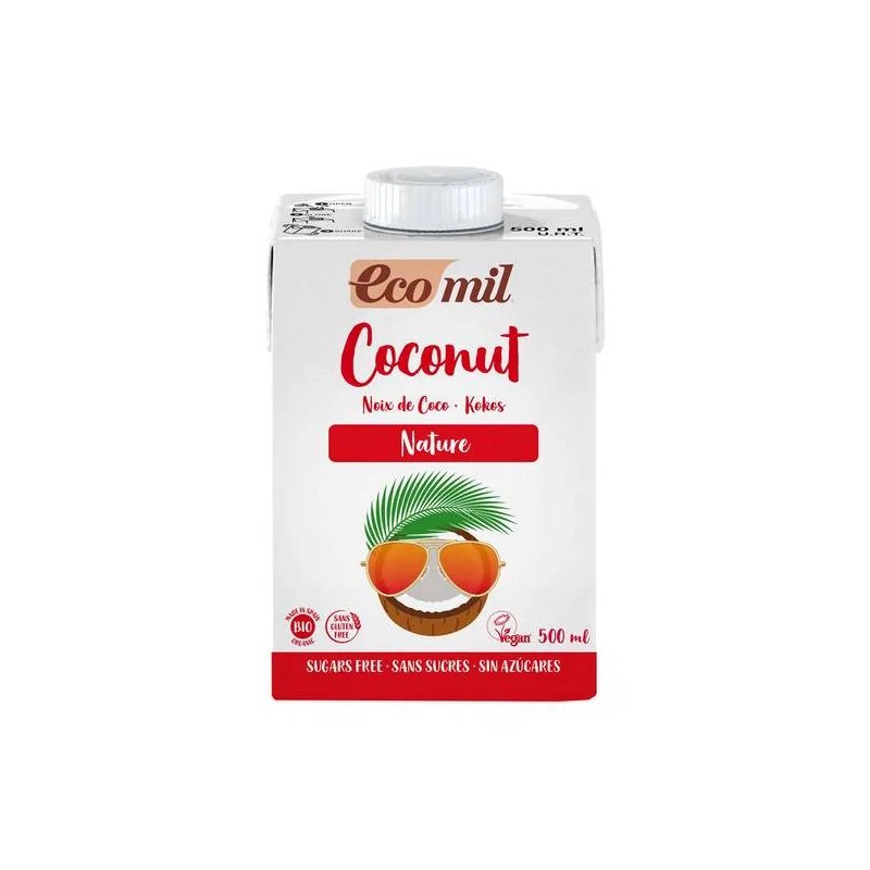 EcoMil ECOMIL BOISSON DE COCO SANS SUCRE 500ML