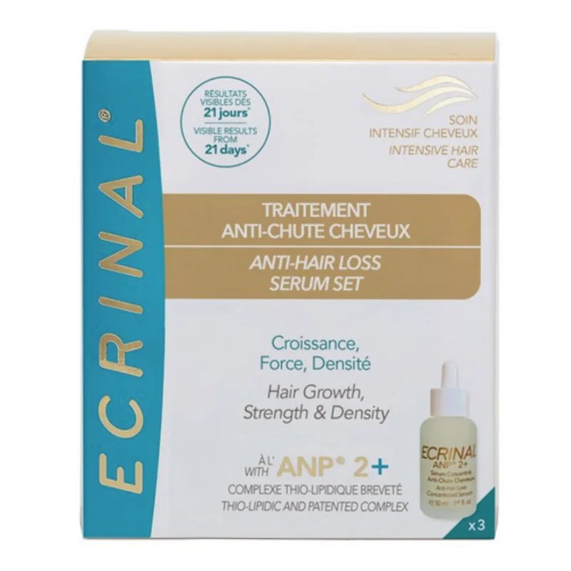 ECRINAL Ecrinal Traitement Anti-Chute 2 x 50ml