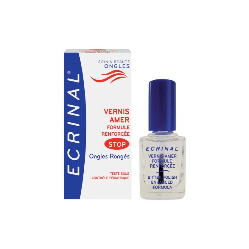 ECRINAL ECRINAL Vernis amer Stop ongles Rongés Totalement invisible.