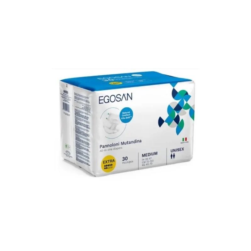 EGOSAN  EGOSAN CHANGES COMPLETS NATURAL CONFORT 30Unités (7gttes) Taille M