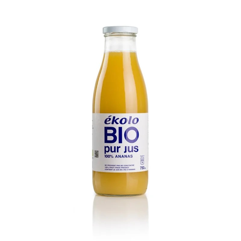 EKOLO BIO EKOLO BIO PUR JUS D'ANANAS 750ML