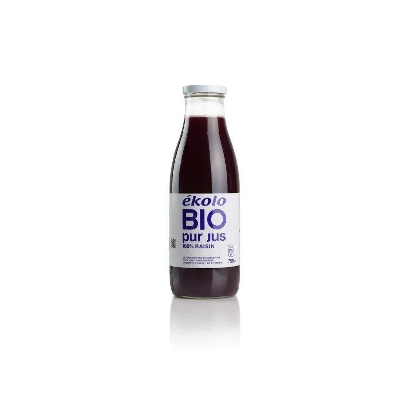 EKOLO BIO EKOLO BIO PUR JUS DE RAISIN 750ML