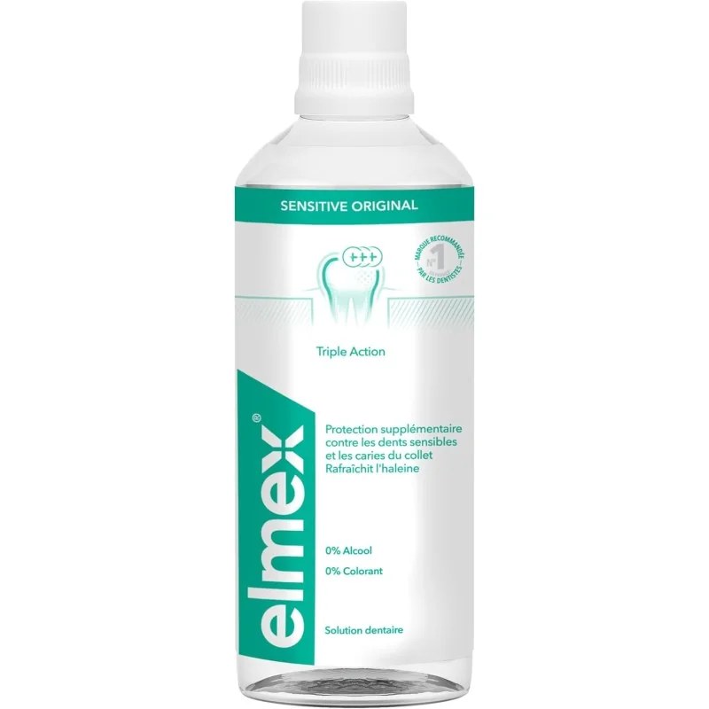 Elmex  Elmex Bain De Bouche Sensitive 400ml