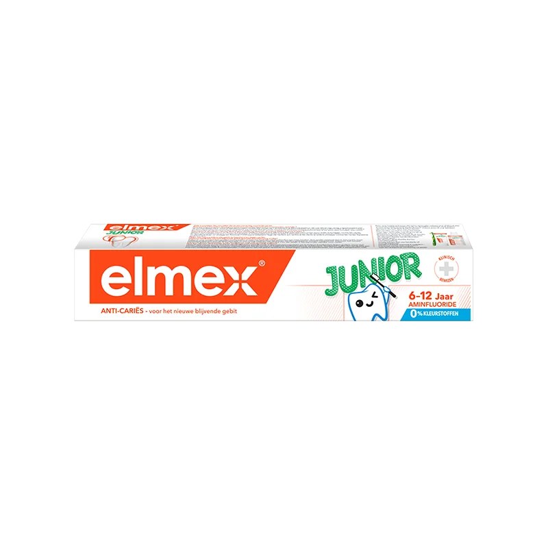 Elmex  Elmex Dentifrice Junior 6-12 ans 75ml