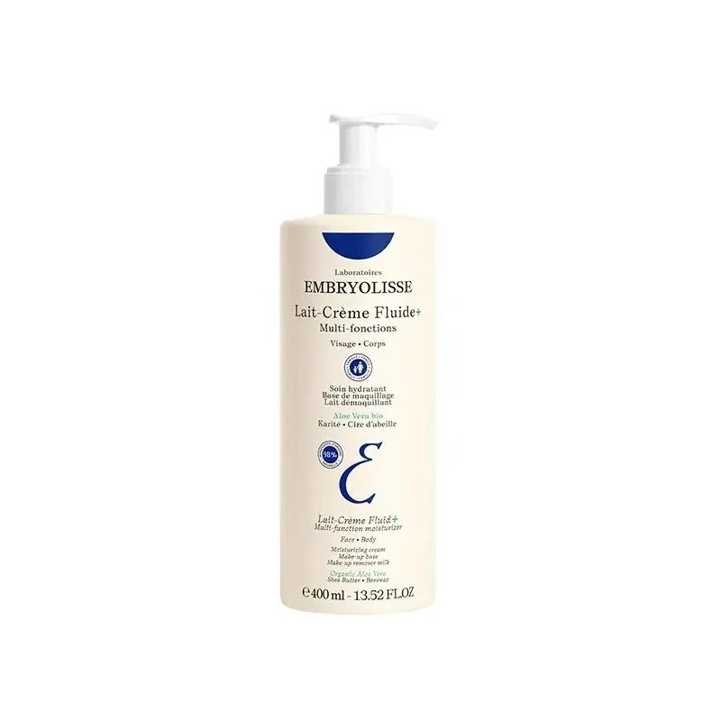 EMBRYOLISSE  EMBRYOLISSE LAIT-CRÈME FLUIDE+FLACON POMPE 400 ML