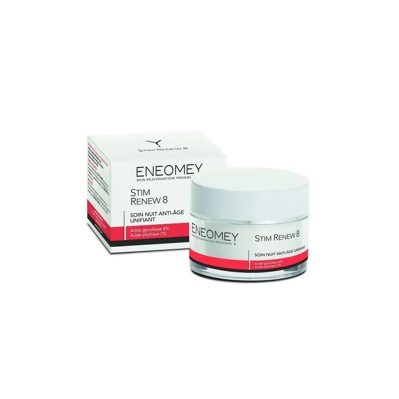 ENEOMEY  ENEOMEY STIM RENEW 8 SOIN NUIT ANTI-AGE UNIFIANT 50ML