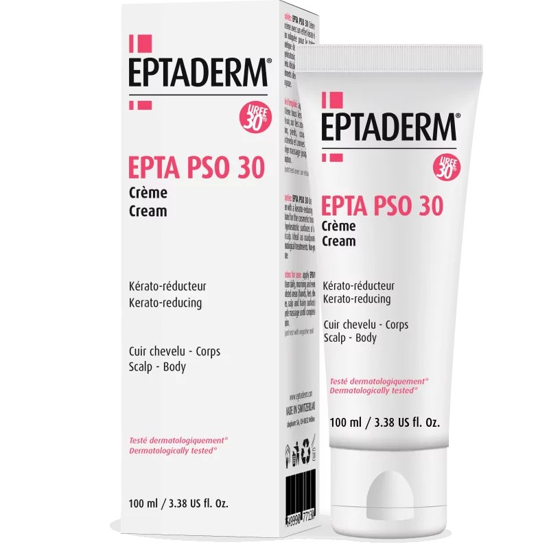 Eptaderm Eptaderm Epta Pso 30 Crème Cuir Chevelu-Corps  100 ml