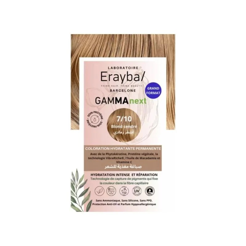 ERAYBA Erayba Gamma Next Coloration 7/10 Blond Cendre