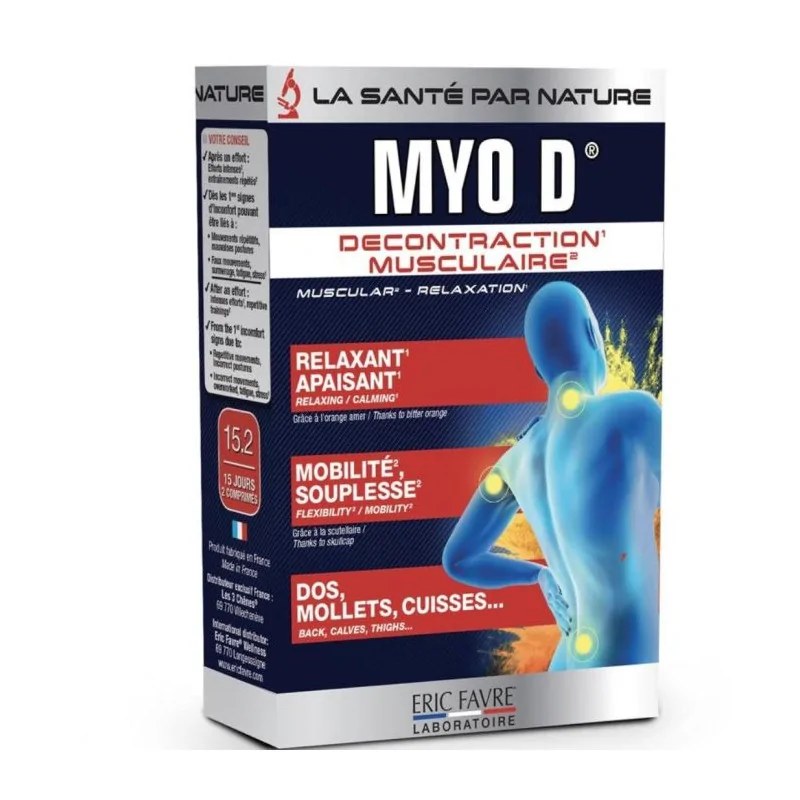 Eric Favre ERIC FAVRE MYO D Déconcentration musculaire 30cps