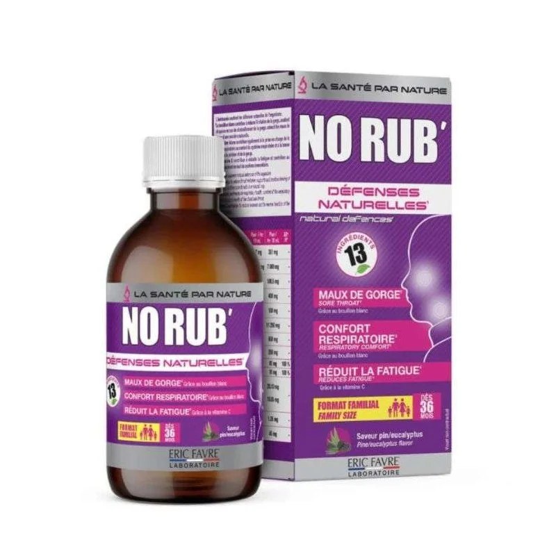 Eric Favre Eric Favre No’Rub – Défenses naturelles 200ml
