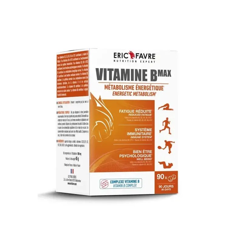Eric Favre ERIC FAVRE Vitamine B Max 90 comprimés