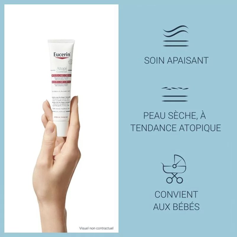 EUCERIN EUCERIN ATOPICONTROL CRÈME CALMANTE INTENSIVE 40ML — vue 3