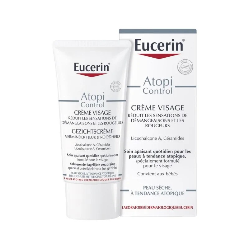 EUCERIN Eucerin atopicontrol Crème visage calmante 12% Oméga 50 ml