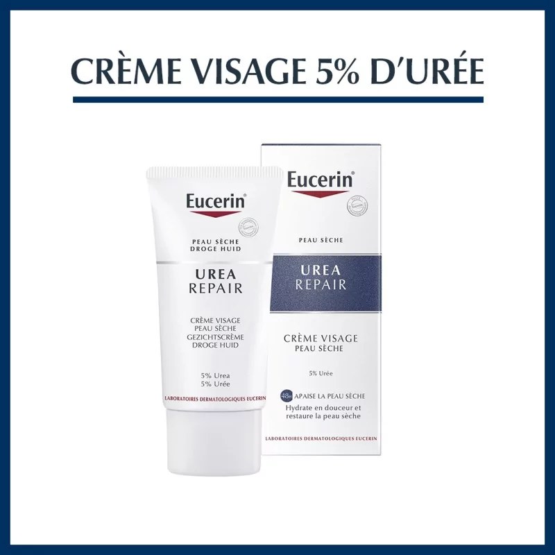 EUCERIN EUCERIN CRÈME VISAGE 5% D'URÉE