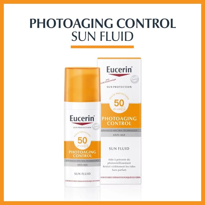 EUCERIN Eucerin Ecran SUN PROTECTION PHOTOAGING CONTROL Fluide ANTI-ÂGE SPF 50+ - 50ml