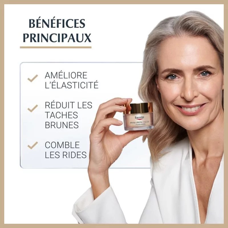 EUCERIN EUCERIN HYALURON-FILLER ELASTICITY SOIN DE JOUR SPF15 50ML — vue 2