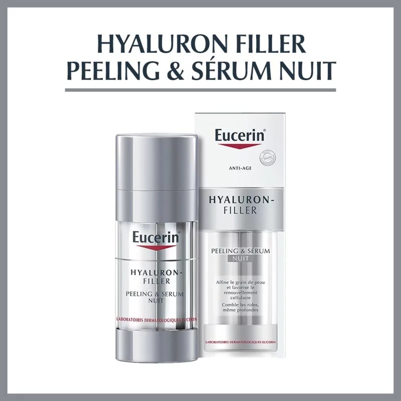 EUCERIN EUCERIN HYALURON-FILLER PEELING & SÉRUM-NUIT