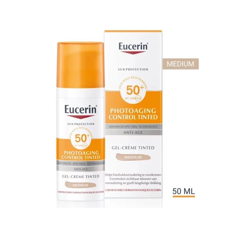 eucerin-solaire EUCERIN SUN PROTECTION CC CRÉME MÉDIUM SPF 50+ (50 ML)