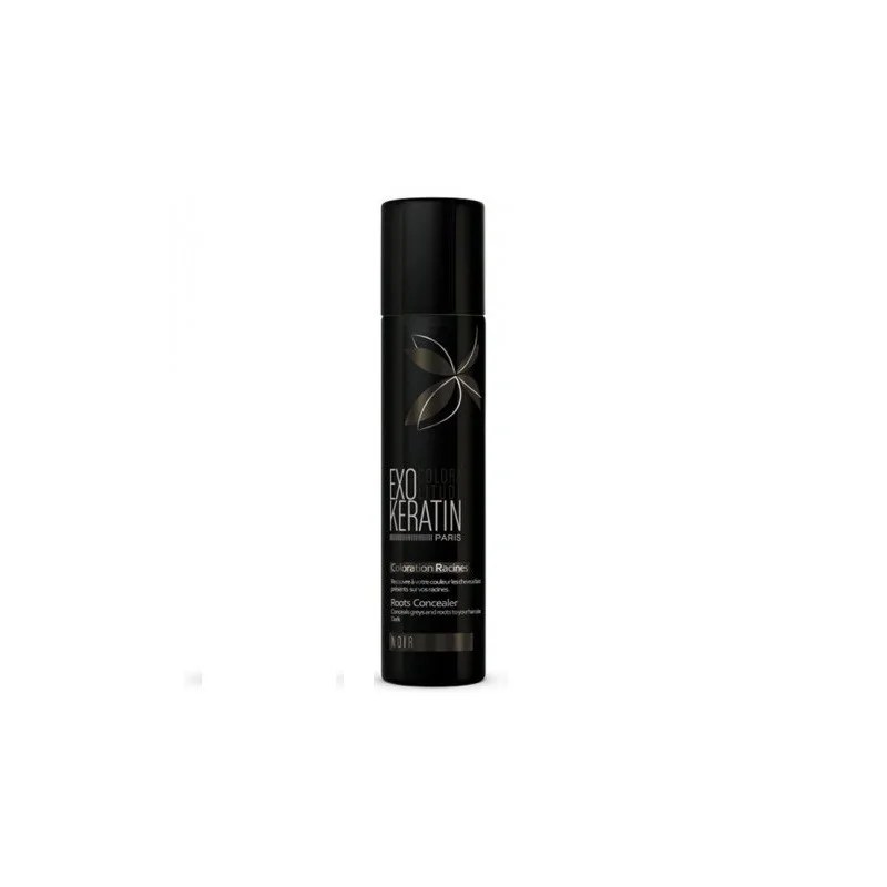 EXO KERATIN  EXO KERATIN COLORALITUDE NOIR SPRAY RETOUCHE RACINES 75 ML