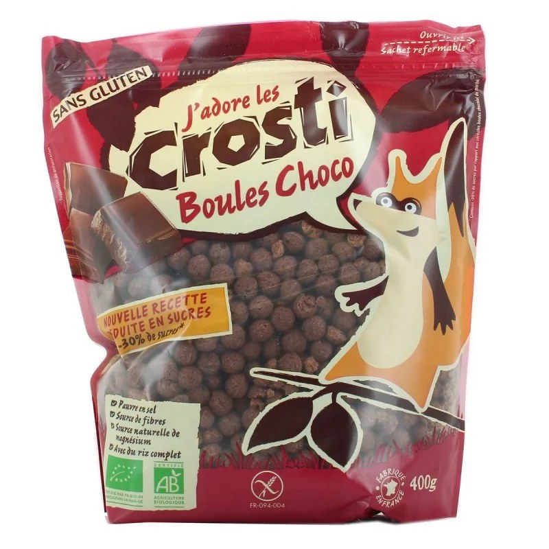 FAVRICHON FAVRICHON CROSTI BOULES CHOCO SG 400G