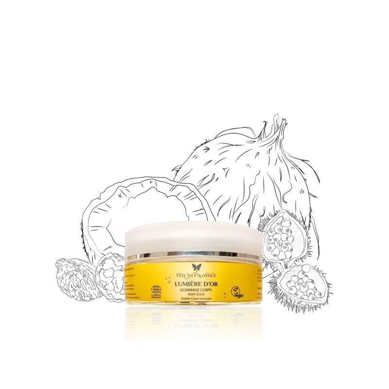 FEES EN PROVENCE FEES EN PROVENCE GOMMAGE CORPS LUMIERE D'OR 200ML