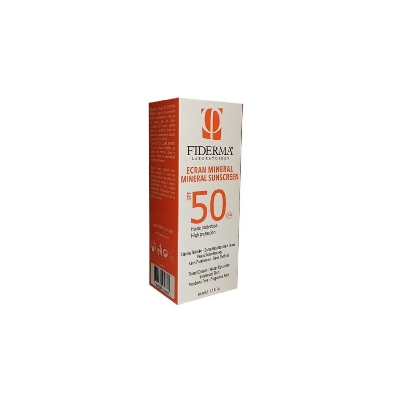 FIDERMA FIDERMA ECRAN MINERAL SPF 50 TEINTE