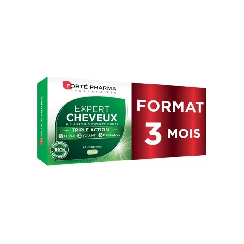 FORTE PHARMA Forté Pharma Expert Cheveux – 84 Comprimés