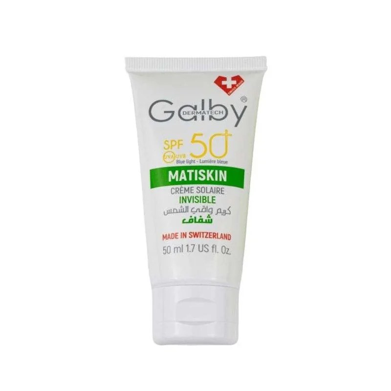 GALBY GALBY MATISKIN CREME SOLAIRE INVISIBLE 50 ML