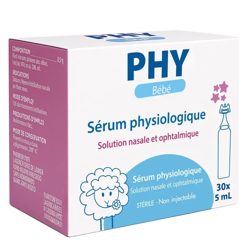 GILBERT GILBERT PHY SERUM PHYSIOLOGIQUE 30X5ML