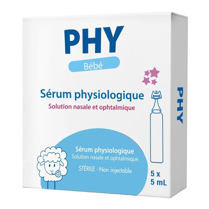 GILBERT GILBERT PHY SERUM PHYSIOLOGIQUE 5X5ML