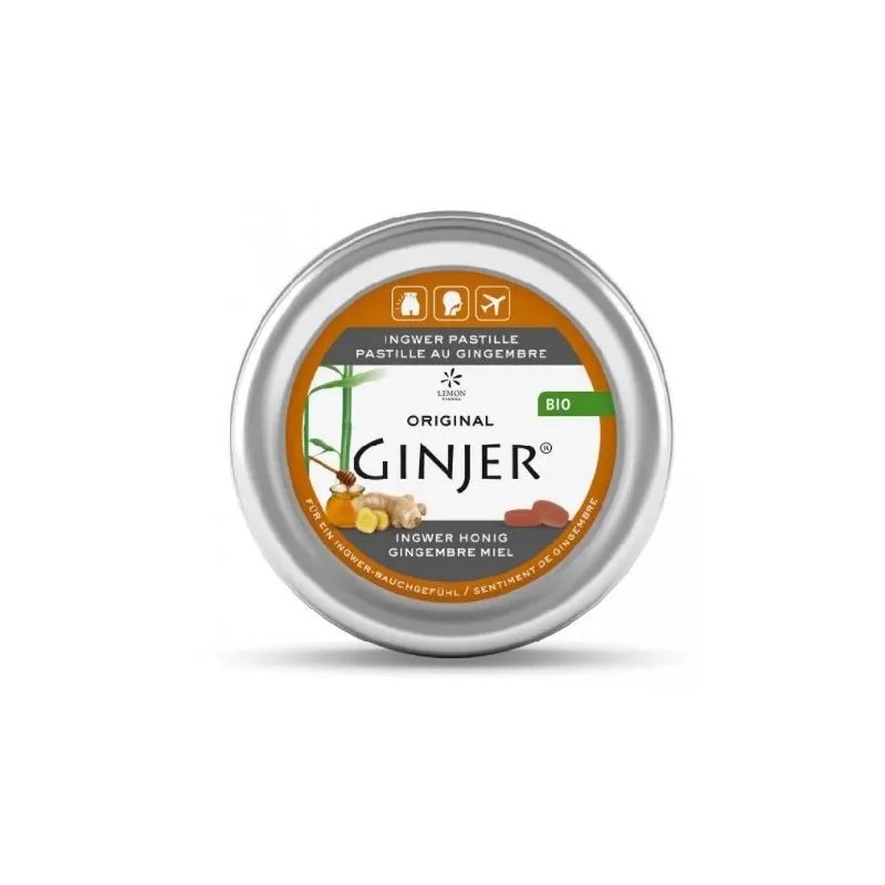 GINJER  GINJER PASTILLES GINGEMBRE MIEL 40 G