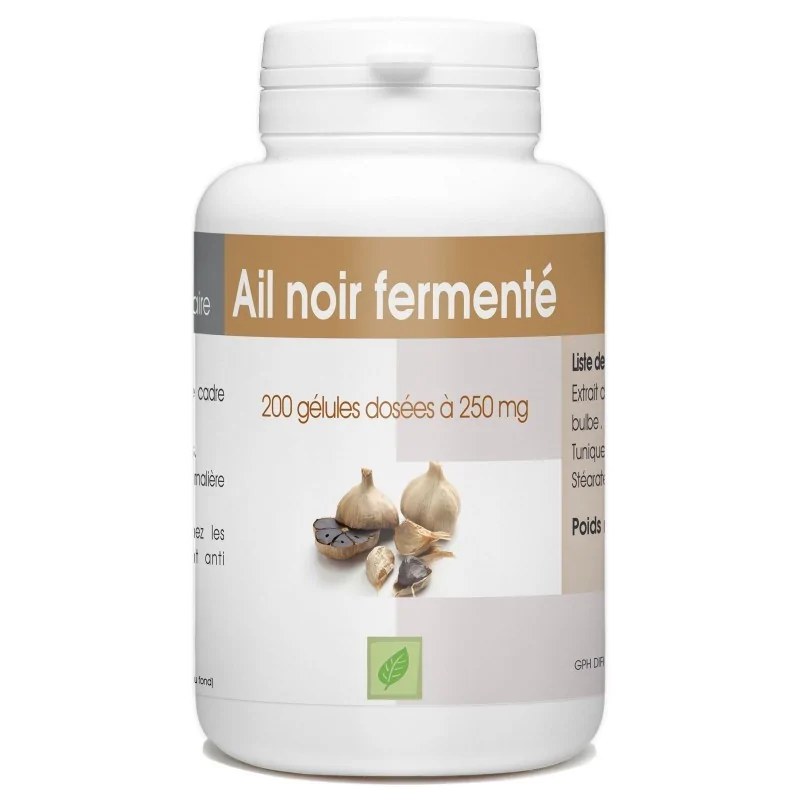 GPH DIFFUSION  GPH DIFFUSION AIL NOIR FERMENTE 250MG 200 GÉLULES